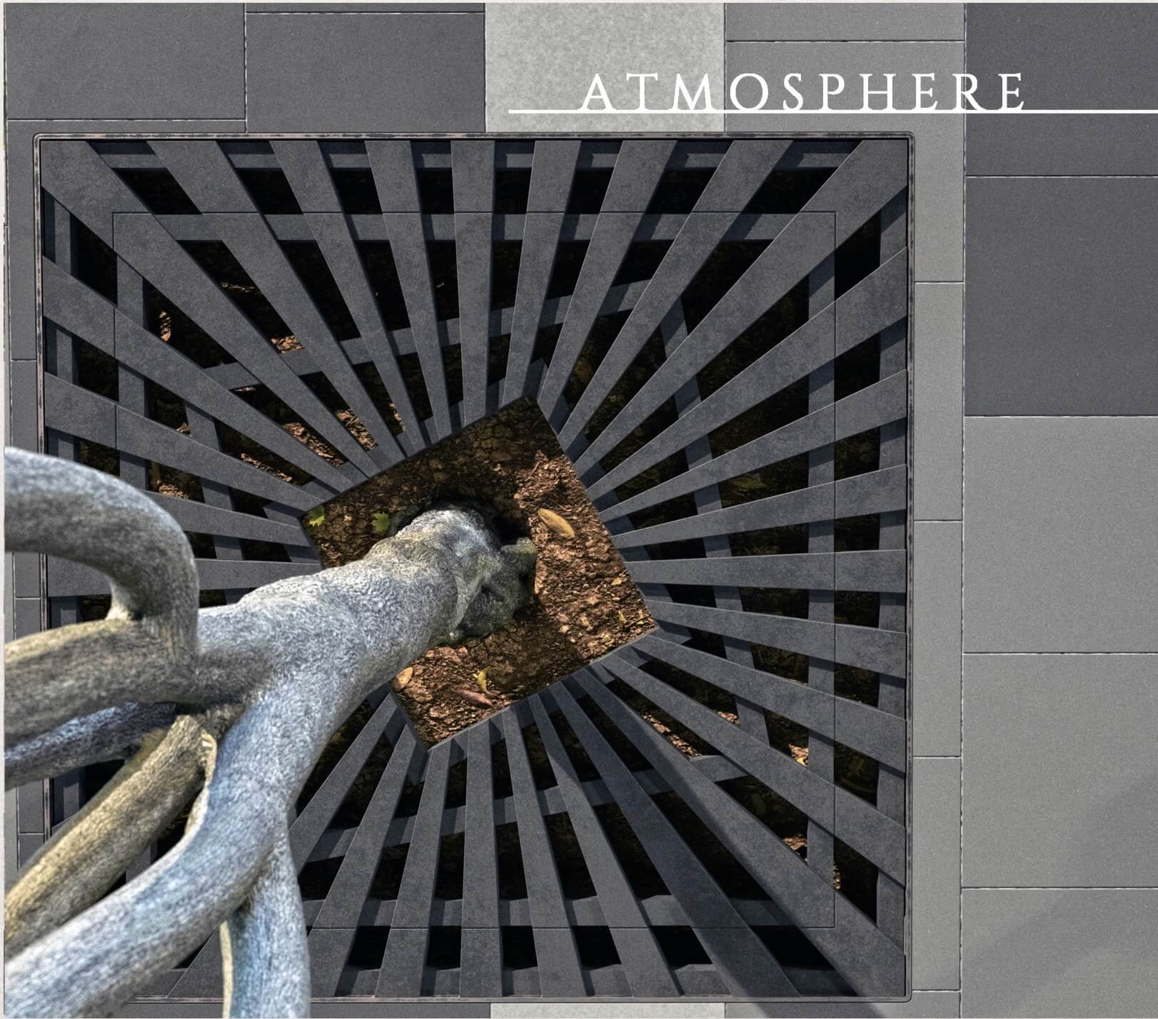 Приствольная решетка для дерева ZKING ATMOSPHERE 1.2х1.2м Черная в Бузулуке фото