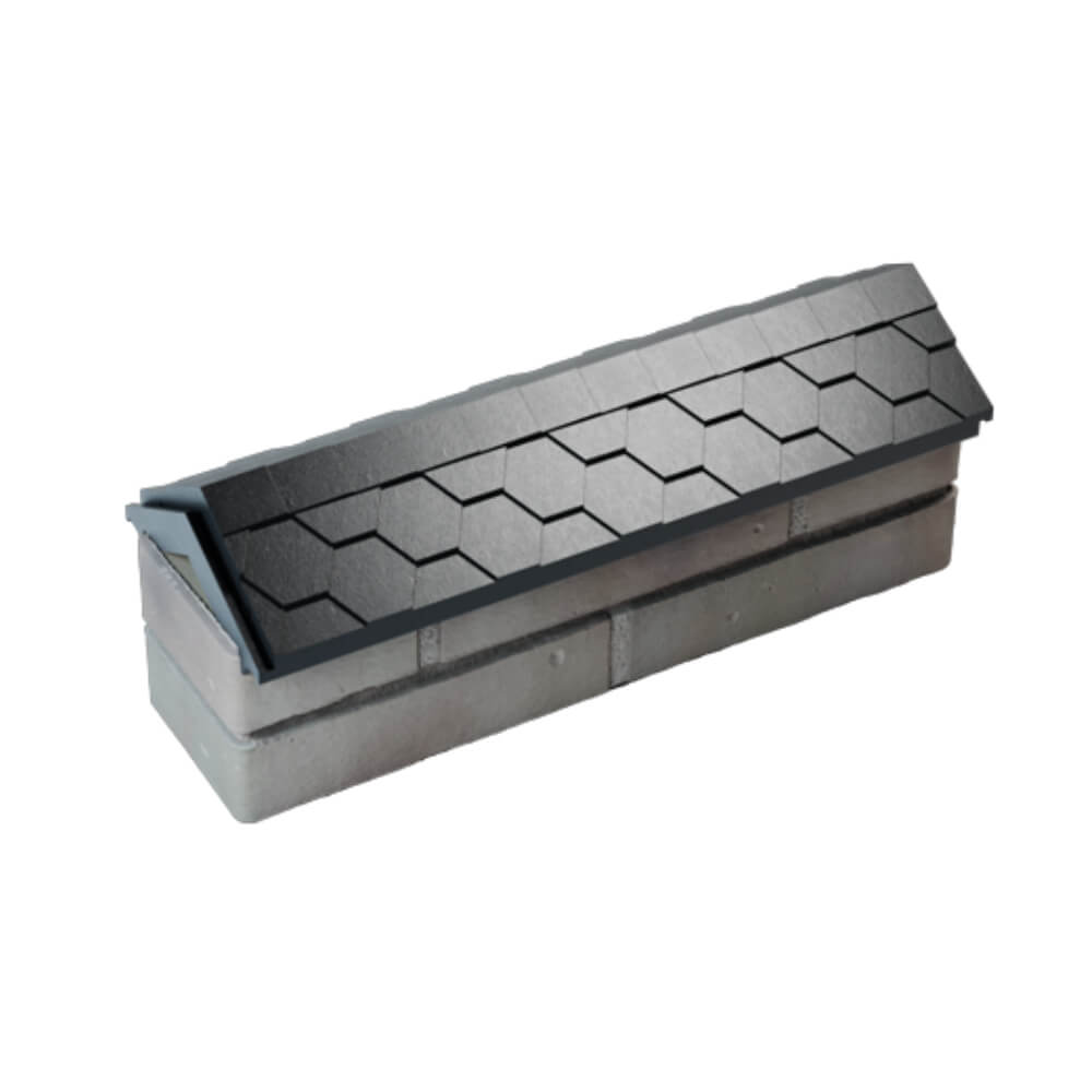 Парапет Zking Эверест Черный с посадкой на 0.5 кирпича (130мм) в Бузулуке фото