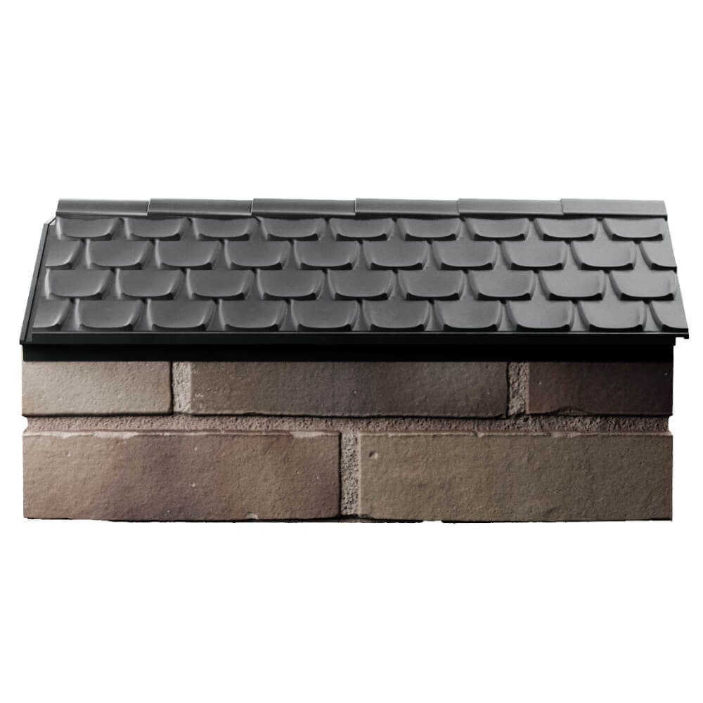Парапет Zking Эльбрус Серый с посадкой на 1 кирпич (255мм) в Бузулуке фото