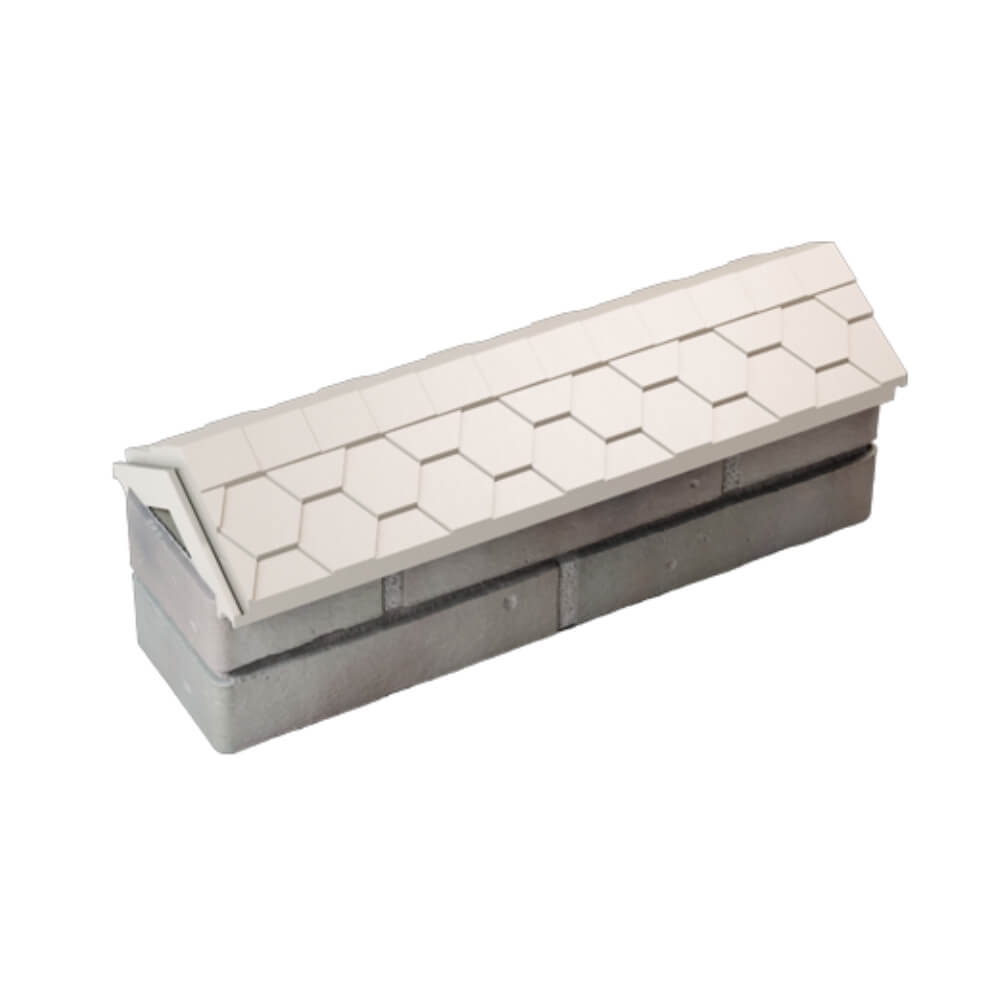 Парапет Zking Эверест Бежевый с посадкой на 0.5 кирпича (130мм) в Бузулуке фото