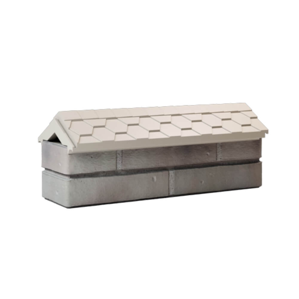 Парапет Zking Эверест Бежевый с посадкой на 0.5 кирпича (130мм) Бузулук фото