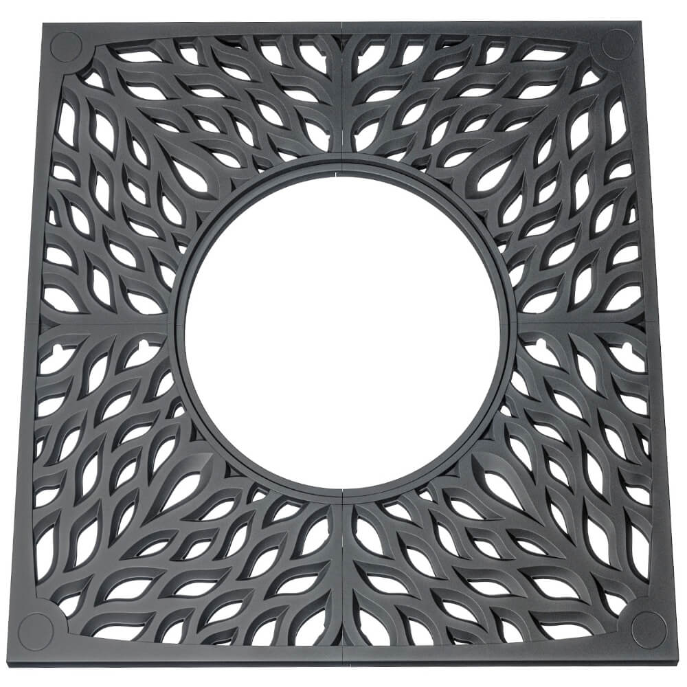 Приствольная решетка для дерева ZKING CRUST 2х2м Черная Бузулук фото