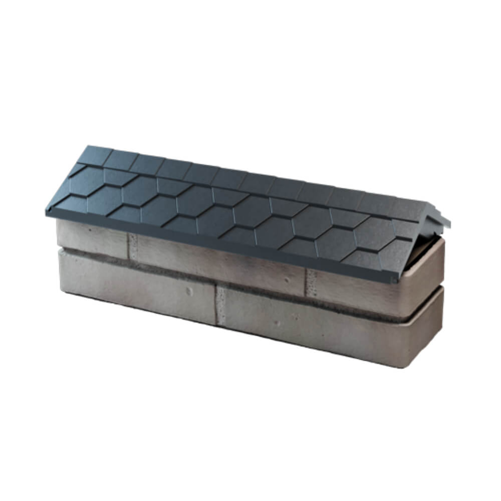 Парапет Zking Эверест Серый с посадкой на 0.5 кирпича (130мм) в Бузулуке фото