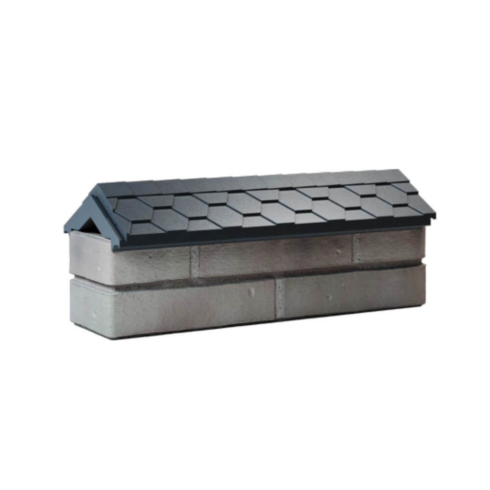 Парапет Zking Эверест Серый с посадкой на 0.5 кирпича (130мм) Бузулук фото