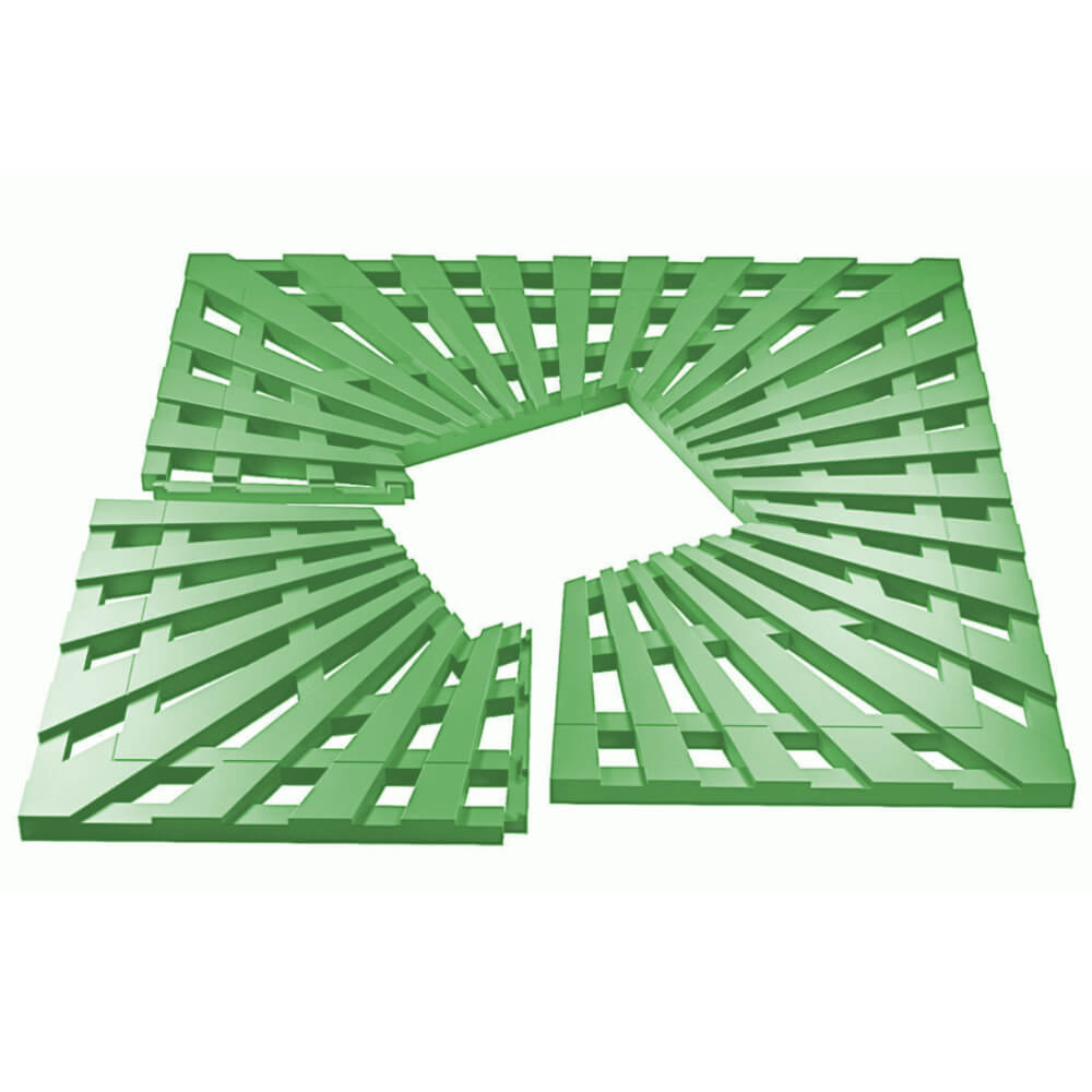 Приствольная решетка для дерева ZKING ATMOSPHERE 1.2х1.2м Зеленая в Бузулуке фото