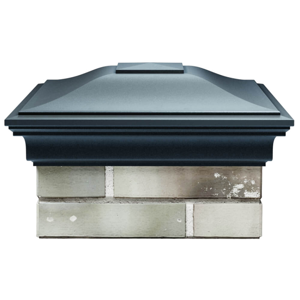 Колпак Zking Монблан Серый на столб 1.5х1.5 кирпича (385х385мм) Бузулук фото