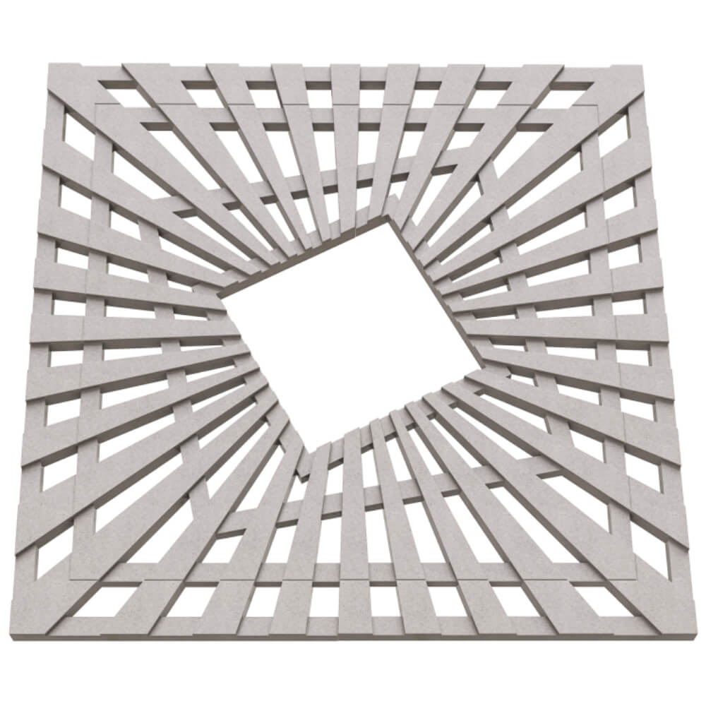 Приствольная решетка для дерева ZKING ATMOSPHERE 1.2х1.2м Бежевая в Бузулуке фото