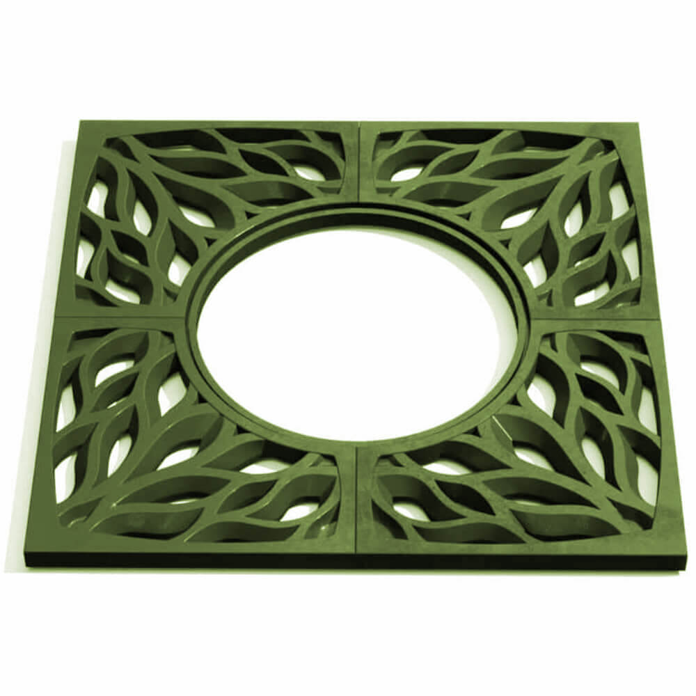 Приствольная решетка для дерева ZKING CRUST 1.2х1.2м Зеленая Бузулук фото