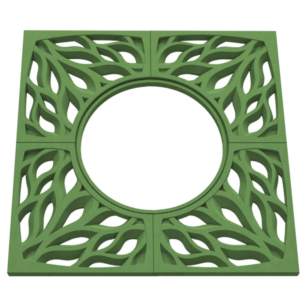 Приствольная решетка для дерева ZKING CRUST 1.2х1.2м Зеленая в Бузулуке фото