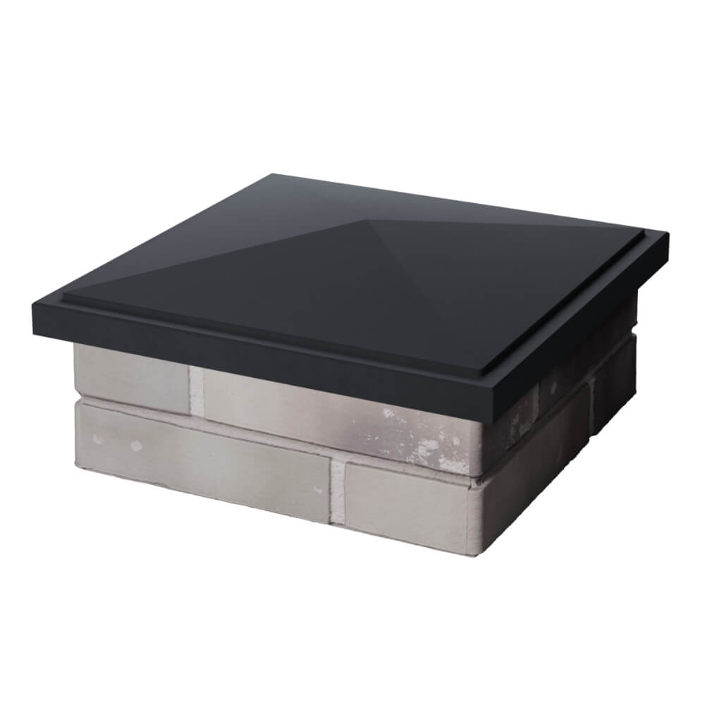 Колпак Zking БонаМоно Серый на столб 1.5х1.5 кирпича (385х385, 400х400мм) в Бузулуке фото