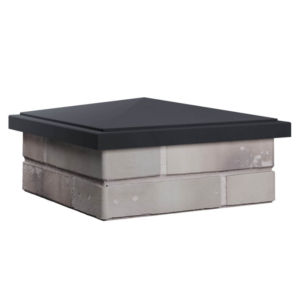 Колпак Zking БонаМоно Серый на столб 1.5х1.5 кирпича (385х385, 400х400мм) в Бузулуке фото